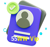 Tornar-se um membro do 55WW Vip é muito simples